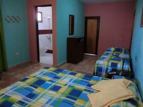 'Bedroom1' Casas particulares are an alternative to hotels in Cuba.